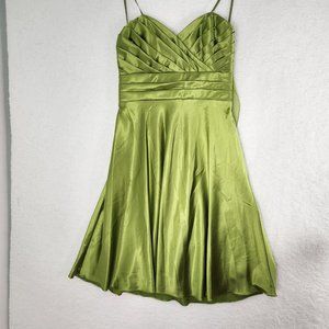 Prom Dress Bridesmaid Lime Green Juniors Extra Large